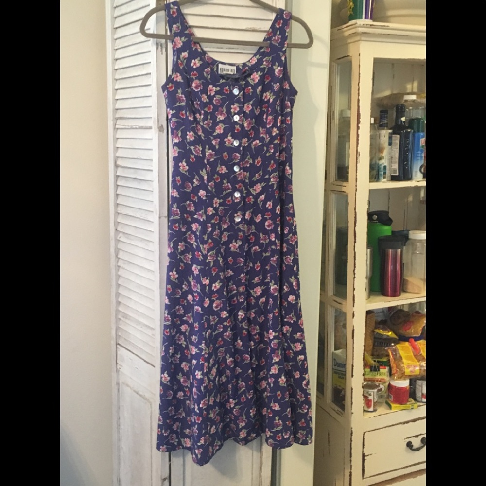 Vintage 90's Floral Midi